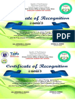 Certificates