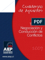 Cuaderno de Apuntes-Int225 - Taller de Negociacion y Conduccion de Conflictos