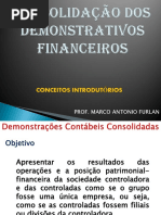 Apresentação 3_Consolidacao das demonstracoes contabeis