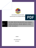 Kertas Kerja Bilik Rehat Guru 2019