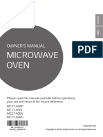 MC2146BG User Guide To Microwave