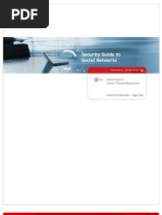 Security Guide To Social Networks