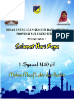 Spanduk Idul Fitri Dinas 2019