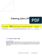 Ranford E Banking Admin FRS 1.0