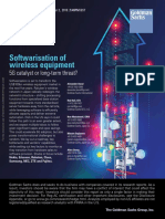 Softwarisation of Wireless Equipment