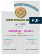 A I S S C E Chemistry Front Page
