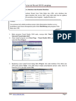 STEP 1 Membuat Database, Project, Koneksi Database