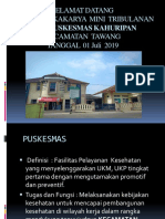 Bahan Lokakarya Mini Tribulanan Puskesmas Kahuripan THN 2019