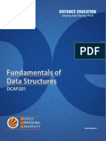 Dcap201 Fundamentals of Data Structures PDF