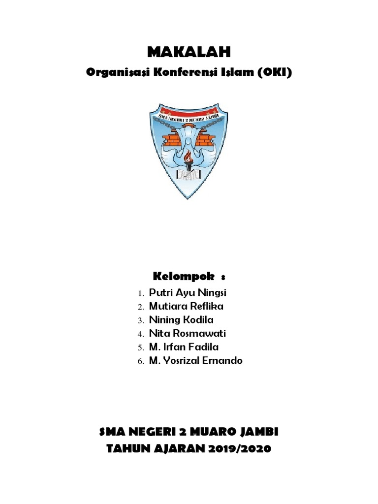 Makalah Organisasi Konferensi Islam
