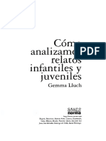 Lluch Gemma - Como Analizamos Relatos Infantiles