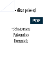 03-04 Aliran - Aliran Psikologi PDF