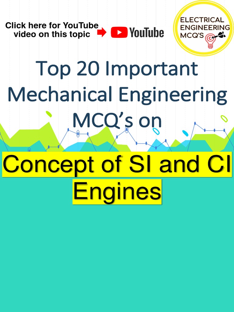 Concept of CI and SI Engine MCQ PDF | PDF | Diesel Engine | Internal ...