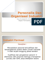 Personalia Dan Organisasi Industri.pptx