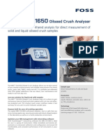 Measure Oilseed Crush Samples with NIRSTM DA1650 Analyser