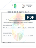 DIPLOMA PARTICIPARE Atelier 2018 Medic PDF