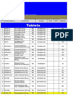 Without Rate List