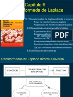 Capítulo 6 Sistemas Dinamicos, Laplace