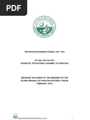 Pnc Act 1973 1 Federal Government Of The United States Nursing