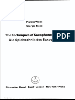 The Techiques Saxophone Marcus Weiss 2 PDF