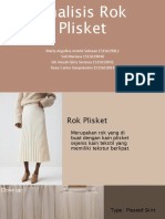 Analisis Rok Plisket