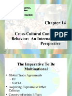 Cross-Cultural Consumer Behavior: An International Perspective