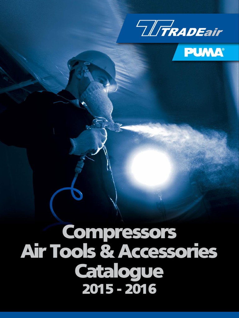 PUMA Air Compressor Tools Catalogue Drill Mechanical Engineering
