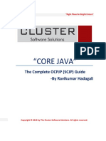 Complete Cluster Core Java Notes