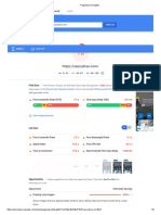 PageSpeed Insights Pages