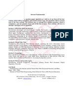 Internet Fundamental Notes PDF