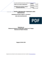 Plan de Prevención Preparación y Respuesta Ante Emergencias 2018 Ultimo