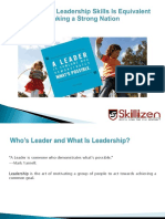 Leadership Skills - Skill You Need For Today's Life