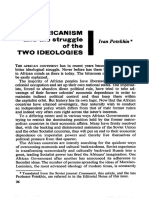 Pan Africanist Ideology PDF