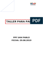 Taller para Padres