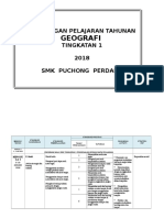 RPT Geografi Tingkatan 1 2018