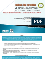 PROGRAM DIKLAT MAGANG JEPANG (Brosur Revise) Oktober 2019