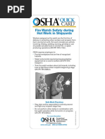 OSHA - 3494 Fire Watcher Job PDF