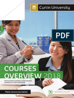Curtin University AAS Courses Overview 2018 PDF