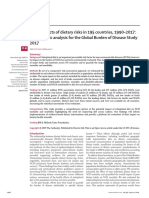 Health Effects of Dietary Risks in 195 Countries, 1990-2017. A Systematic Analysis For The Global Burden of Disease Study 2017 PDF