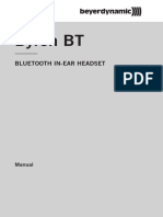 Byron BT User Manual PDF