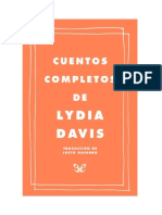 Davis Lydia - Cuentos Completos