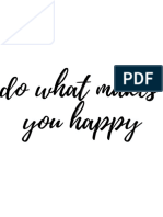 Do What Makes You Happy PDF