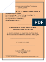 00 - The History Craft Masonry in Brazil - Traduzido Por José Prudencio Pinto de Sá