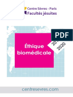 2019 2020 Ethique Biomedicale Centre Sevres