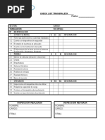 Check List Rack | PDF