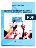 Strategiile Didactice Moderne Si Invatarea Eficienta a Geografiei