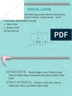 Slide Metalurgi Fisik (Sistem Dan Struktur Kristal) - 1