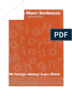 Making Maori Sentences