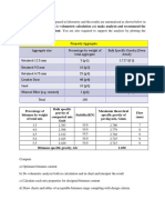 Worksheet On Marshal Mix Design