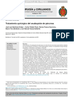 Tratamiento Quirurgico de Quiste de Pancreas PDF